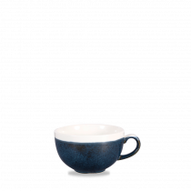 Churchill Monochrome Cappuccino Cup Sapphire Blue 34cl-12oz