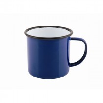 Berties Enamel Mug Blue 36cl-12.5oz