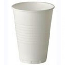 Berties White Tall Plastic Vending Cup 7oz