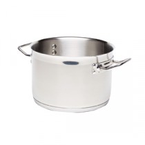 Genware Stainless Steel Stewpan 20cm 4.4Litre