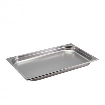 Genware Stainless Steel Gastronorm 1-1 40mm Deep