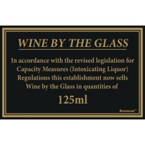 Berties Wine By The Glass Quantities 125ml 17x14cm